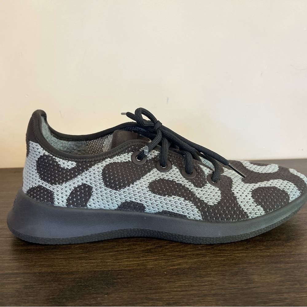 Allbirds Tree Runners Men’s 10 Brown Gray Camo Knit Sneakers - Picture 7 of 10
